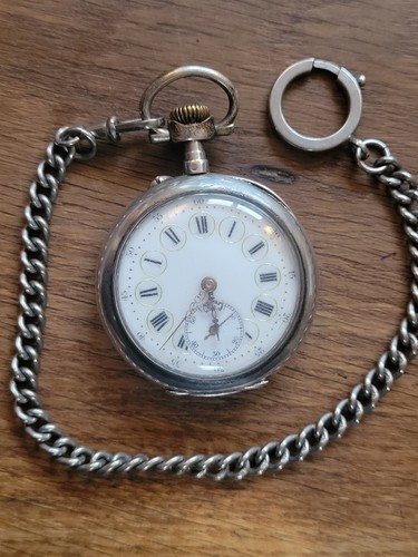 Montre gousset argent - montre,