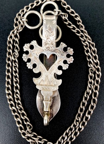 Ancien crochet chatelaine - ancien, de
