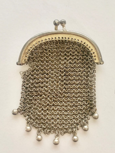 Ancienne bourse argent - ancienne, en